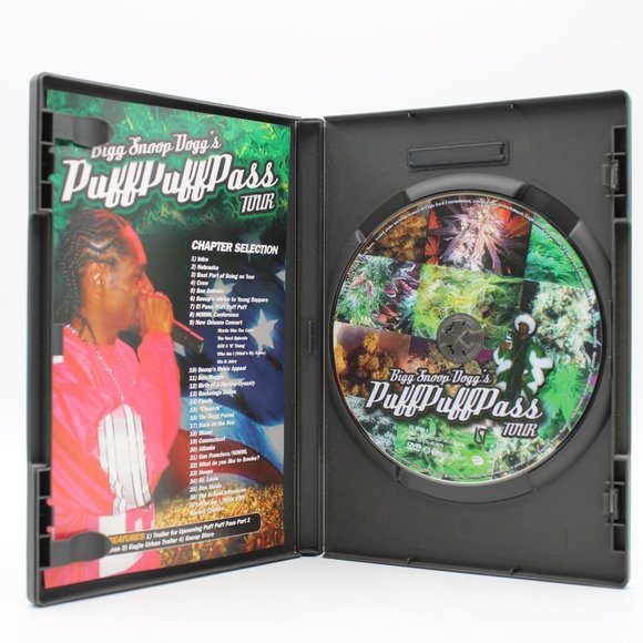 Bigg Snoop Dogg's Puff Puff Pass Tour DVD 2004 Urban Street Team - Picture 3 of 4